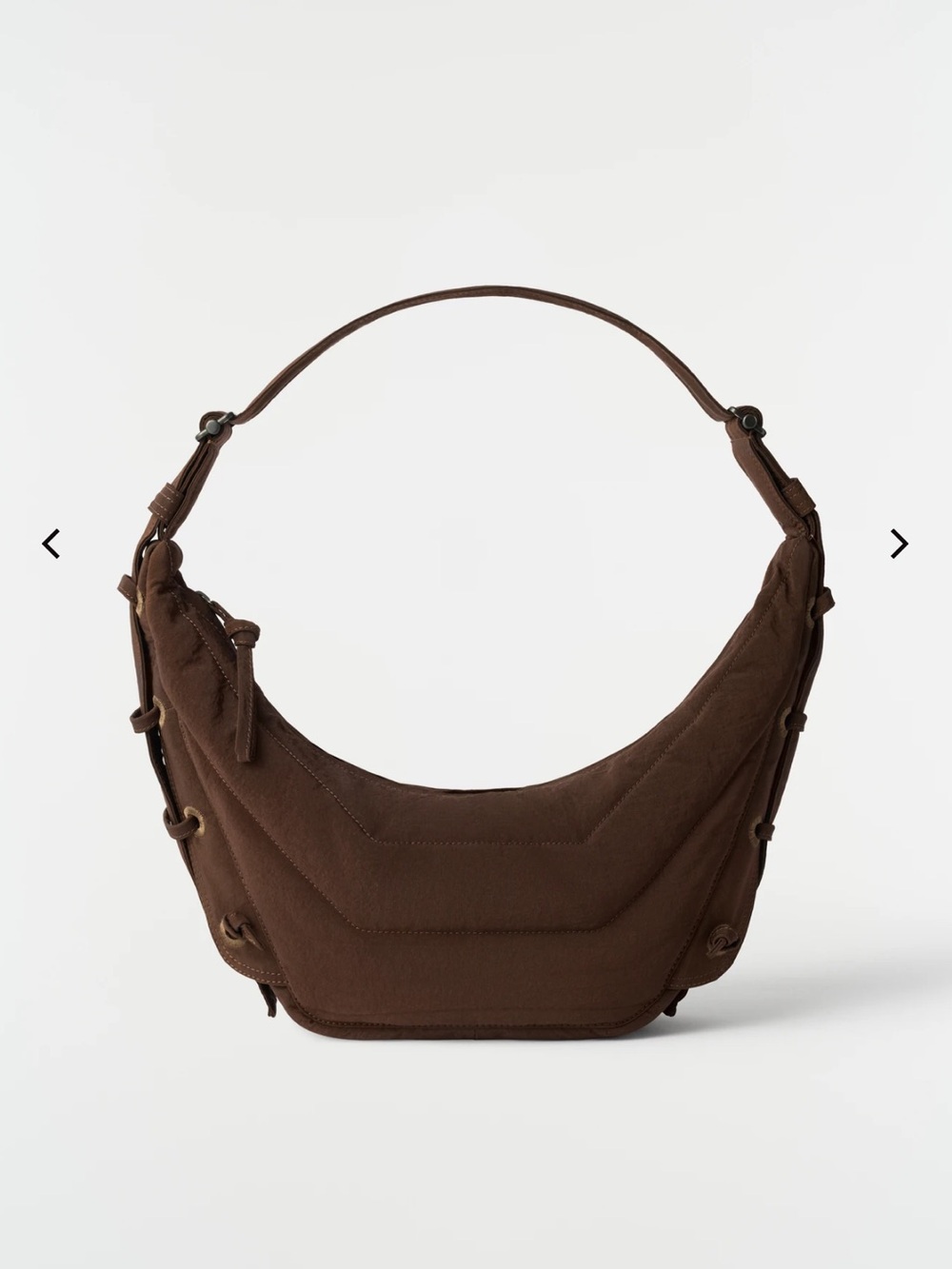 LEMAIRE Brown Small Soft Game Bag